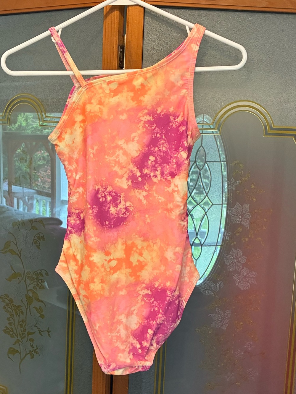 Girl’s One-Piece Swimsuit, 14/14A